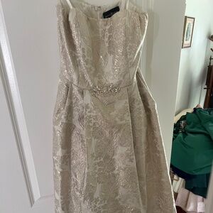 Betsy and Adam Hi Low Gown